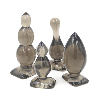 Butt Plug Adult Product ,1 Piece Anal Balls, 4 Choice Stimulating Anal Butt Plug Great Jelly Anal Toys Sex Toys for Men and Women