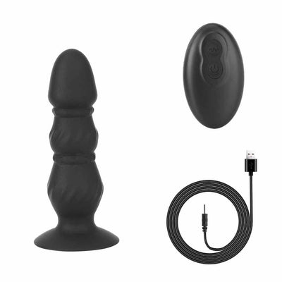 Stimulation Bead Dildo 10 Speeds G-Spot Vibrator Remote Control Anus Vibrating Dildo Prostate Massager Vibrator Sex Toys for Men