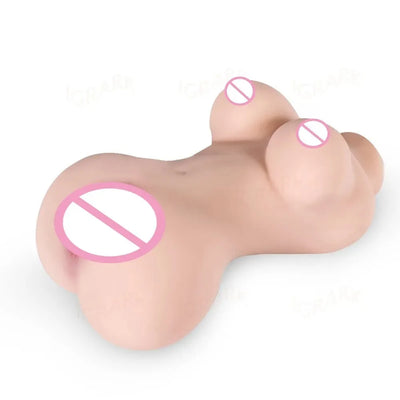 เซ็กซ์ทอยสำหรับผู้ชาย18 + ครึ่งร่างกายตุ๊กตาเซ็กซี่ตูดจริงช่องคลอดถ้วยจิ๋มกระป๋อง