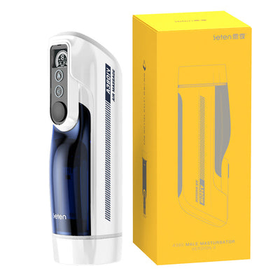 2022 New Leten A380 IV Automatic Piston Telescopic Male Masturbator Cup Heating Vagina Moaning Sex Machine Sex Toys for Man Gay