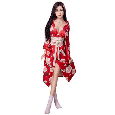 New Full Entity Sex Doll Simulation Human Beauty Silicone Non-inflatable Gun Stand Male Adult Sex Maid Robot