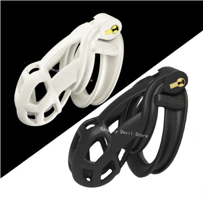 5ขนาดชาย Chastity Cock Cage 4แหวนและเข็มขัดอวัยวะเพศชาย Cockrings เร้าอารมณ์ Urethral ล็อค BDSM Bondage เซ็กซ์ทอยสำหรับชาย
