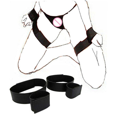 Adult BDSM Bondage Restraints Slave Fetish Handcuffs & Ankle Cuff Sex Toys for Woman Couples Handcuffs Spreader Bar Cop Cosplay