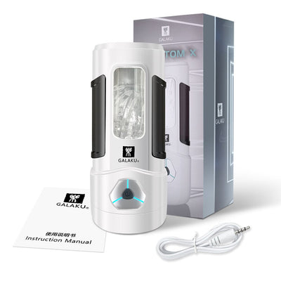 Automatic Heating Bluetooth Male Masturbator APP Control Blowjob Sucking Real Vagina Voice Masturbation Cup for Men Adult Toys