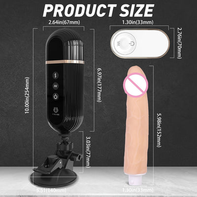 Automatic Sex Machine Use Remote Control Telescopic Thrusting Dildo Rotation Vibrator for Adult18 Sex Product Erotic Toys Couple