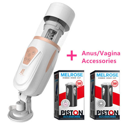Automatic Telescopic Air Bag Men's Masturbator Cup Artificial Vagina Oral Anal Sex Male Masturbation Machine Erotic Toys for Man
