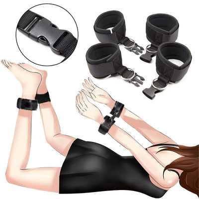 BDSM Bondage Gear Slave Handcuffs & Ankle Cuffs Adult Erotic Sex Toys for Women Couples Restraint Games Fetish Products Sexyshop