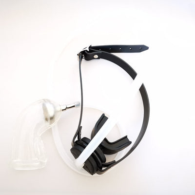 BDSM Penile Sheath Flow Into The Mouth Plug Catheters Chastity Device Cock Cage Sex Toys Sexual Slavery Irritation Men Gay