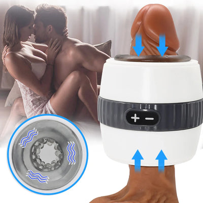 Electric Aircraft Cup Male Self Shot Maker for Men's Sex Suckling on Extendable Sexy Reduce Sensitivity Exercise