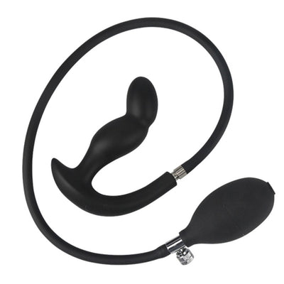 Go Out Double Layer Inflated Super Big Anal Plug Dildo Pump Butt Plug Anal Dilator Prostate Massage Extender Dilatador Sex Toys