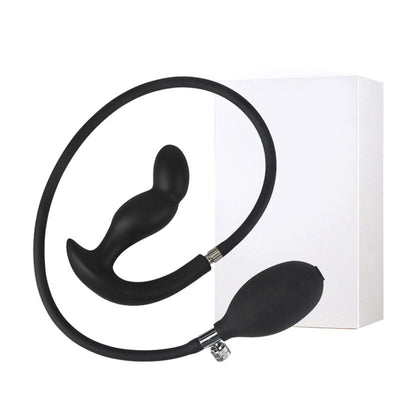 Go Out Double Layer Inflated Super Big Anal Plug Dildo Pump Butt Plug Anal Dilator Prostate Massage Extender Dilatador Sex Toys