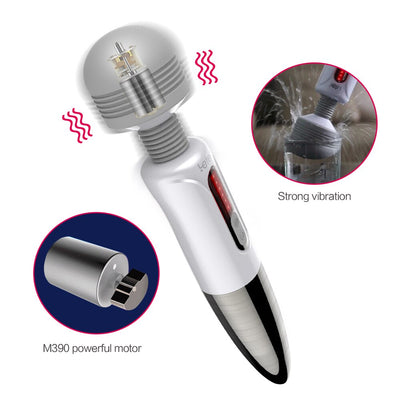 Leten Big Head AV Magic Wand Nipple Clitoris Massager Orgasm Female Masturbation Device Stronging Vibration Stick Adult Products