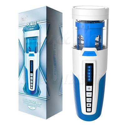 Leten Piston Telescopic Male Masturbator Rotating Retractable Strong Sucking Vibrator Oral Sex Toy for Men Blowjob Sex Machine.