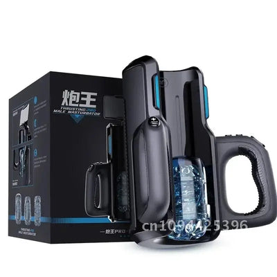 Leten Thrusting-Pro Automatic Telescopic 12cm Thrusting Vagina Masturbation Sex Toy Powerful High Speed Male Masturbator