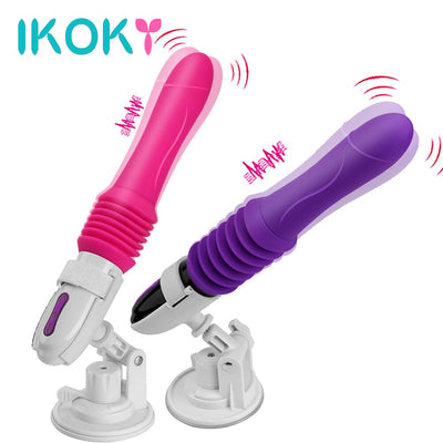 Male Masturbation Machine Vibrator Automatic Stretching G-spot Massage Female Masturbation Sex Toys for Women Dildos Erotic Shop