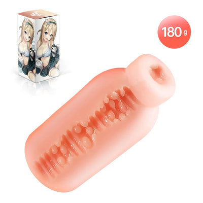 Male Masturbator Cup Adult Sex Toys for Man Sex Pleasure, Close-Ended Realistic Textured Stroker Pocket Pussy for Masturbation