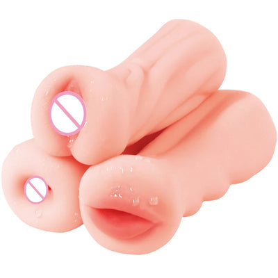 พ็อกเก็ตหีชายMasturbators Sexตุ๊กตาที่สมจริงพื้นผิวปาก/ช่องคลอด/แน่นAnusของเล่นสําหรับผู้ใหญ่สําหรับผู้ใหญ่...