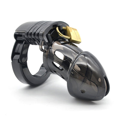 Mini Male Chastity Cock Cage Penis Belt Lock with Four Rings Gay G-spot Stimulator Adults Sex Toys for Man