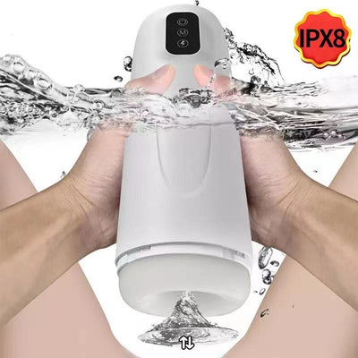 New Fully Waterproof  Automatic Rotation Male Masturbator Cup Vagina Blowjob Masturbator Adult Goods Sex Toys for Men