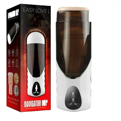 Real Pussy Masturbator Cup Male Automatic Telescopic Sucking Heating Blowjob Aircraft Cup Vagina Fast Orgasm Machine Men Sex Toy