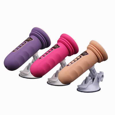 Realistic Dildo Vibrator Automatic Massager G-spot Thrusting Dildo Sucker Penis Masturbation Machine Sex Toys for Women