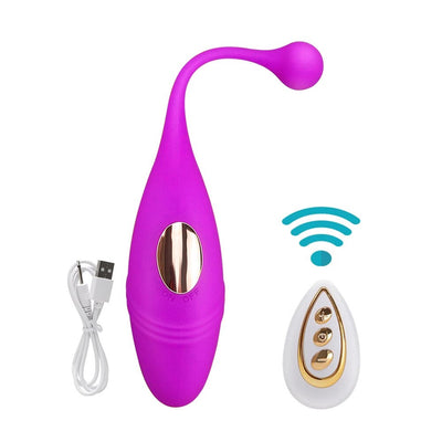 Remote Control Vibrator Masturbator Egg Wearable Vaginal Kegel Balls Bullet Clitoris Stimulator Sex Toy for Women Adult Couples
