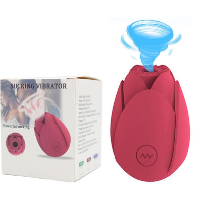 Rose Tongue Lick Sucking Vibrator for Women Intimate Goods Nipple Sucker Oral Licking G-Spot Clitoris Stimulation Adult Sex Toys