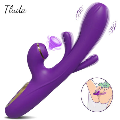 Tapping Flapping Clitoral Sucking Vibrator for Women G-spot Clitoris Clit Sucker Stimulator Female Sex Toy for Women Adults