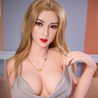 NEW 163CM SKU# YJLTS045 F Cup TPE Body+Silicone Head Sex Doll
