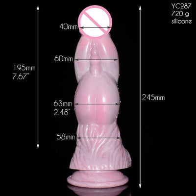 SXXY Big Belly Monster Penis with Suction Cup for Women Female Masturbator Intimate Fantasy Dildo Adults Sex Toys Anal Butt Plug