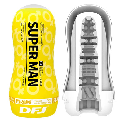 Male Masturbator  Sucking Multiple Channel Stimulation Vagina Adult Endurance Exercise Adult Supplies Vacuum Pocket Cup for Men