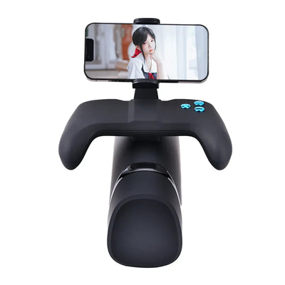 Super Automatic Telescopic Masturbador Male Masturbation Cup with Mobile Phone Holder Electric Pocket Sex Men Machine for Male