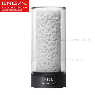 TENGA Pile Zen Male Masturbator Cup Soft Silicon Masturbation Japan Original Artificial Vagina Real Pussy Adlut Sex Toys for Men