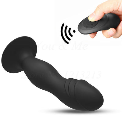 Wireless Remote Anal Dildo 10 Speeds Vibrator Male Prostate Massager G-spot Stimulator Usb Charging Anal Penis Vibrator Sex Toys