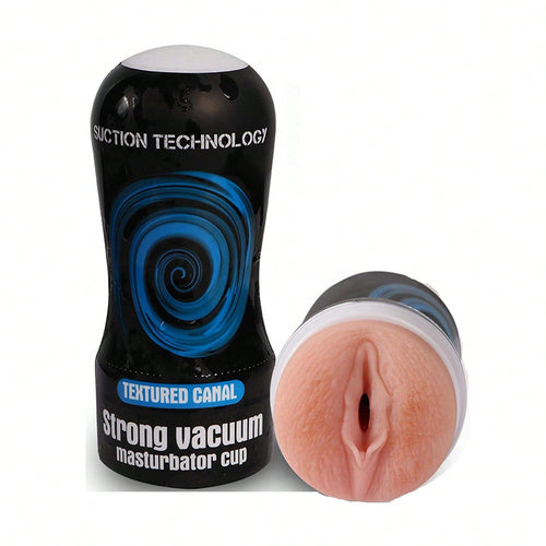Male Masturbator Cup Pocket Pussy for Men, Lifelike Textured Masturbating Sex Toys with 7" Depth, Realistic Male Masturbation Cup Vagina Stroker for Men's Pleasure