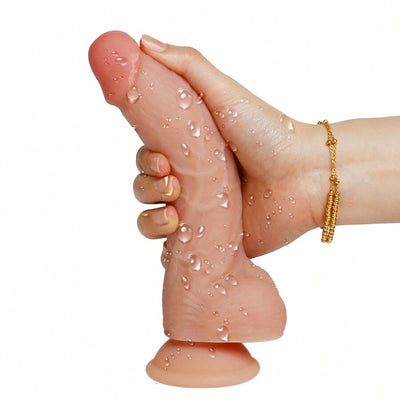 Women's Thrust Dildo Vibrator Sex Toy Telescopic Vibrating Realistic Dildo for G-Spot Anal Stimulation with Telescopic Modesand Vibration Modes Remote Control Dildo Adult Sex Toy for Couples Toys