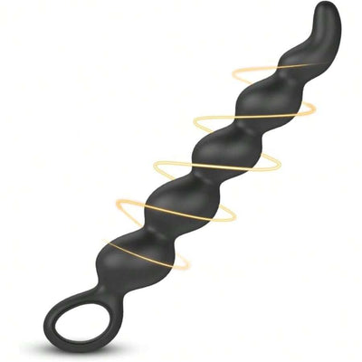 Silicone Anal Chain Sex Toys,Ultra Flexible Anal Plugs,Anal Plugs,Anal Sex Toys for Women,Anal Sex Toys for Men,Prostate Massagers,Adult Erotic Dildos for Men and Women Couples,Sex Machines Anal Plugs