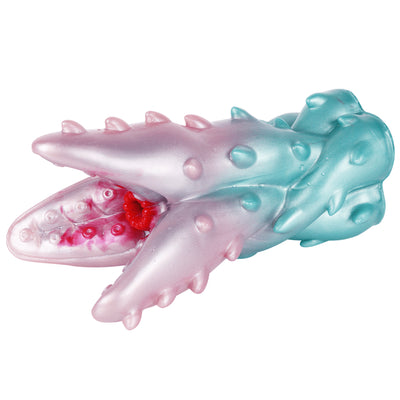 Monster Male Masturbator Silicone Masturbator Cup Funny Toy Colorful Adult Sex Toy, Realistic Masturbator Sleeve Reusable Pocket Monster Adult Toy for Men (G6183)