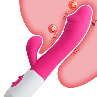Rabbit Vibrators Sexy Toys Clitoris Stimulate Adult Sexy Women Sex Toys for Ladies Vibrator for Female Masturbators, Dildo Vibrators Double Vibrating Rabbit Vibrators for Adults Sex Vibrators Female Sexuales Porn Sexy Toys, Vibratores Dildo Vaginal Massag