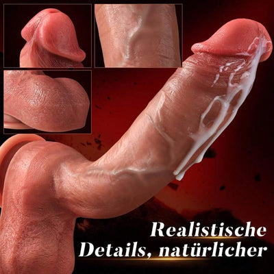 1 Piece Adult Realistic Penis Sex Toys Dildo Big Penis,With Powerful Suction Cups, Couples Flirting Vaginal Anal Masturbation Orgasmic Sex Toys for Women G Spot Stimulator Sexy Toy