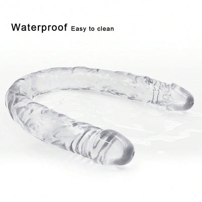 21 Inch Dildo Realistic Double Dildoes Clit Stimulator G-Spot Massager Clitoral Stimulation Anus Vaginal Stimulations Clitoris Stimulators Sex Toys for Women Masturbation on Valentines Day