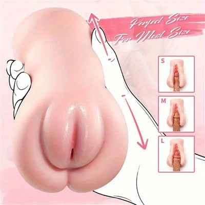 Pocket Pussy Male Masturbator - Adult Sex Toys for Men Penis Stimulation, Male Blowjob Stroker Toy Sex Doll