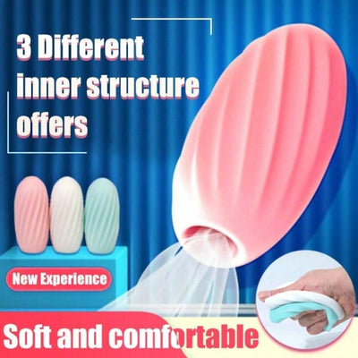 1pc Penis Sleeve Adult Male Realistic Vagina Pocket Pussy Masturbator Sex Toy