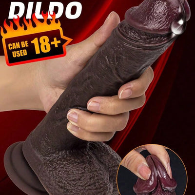 Soft Male Penis Dildo, Clitoral Stimulator, Sex Toy for Women, Realistic Fake Penis Dildo, Vagina Massager, Adult Sex Product, Real Fake Penis with Strong Suction Cup, Female Masturbator, Sex Toy