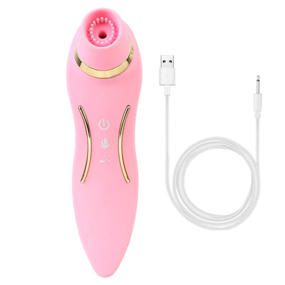 2 in 1 Heating Nipple Sucker Vibrator Dildo Vagina Stimulation Vibrating Strong Suction Dual Head Clitoris Sex Toys for Woman