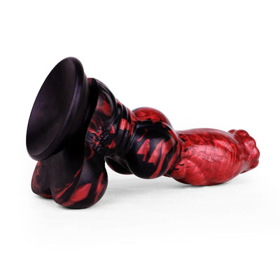 FAAK Silicone Large Knot Penis Anal Sex Toys for Men Women Fantasy Dog Dildo with Sucker Female Masturbator Prostate Massage