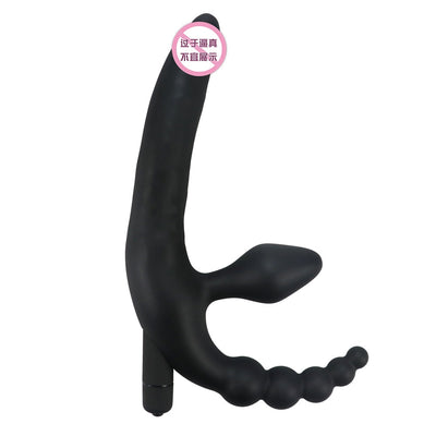 3 IN 1 Dildos Anal Plug Vibrators Sex Toys for Women Men Bondage Vagina Clitoris Stimulator Adult Chastity Accessories Sex Shop