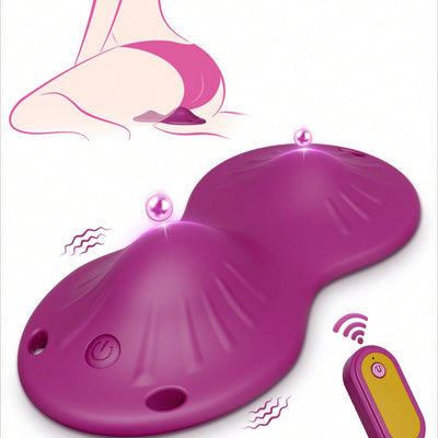 Wearable Panty Vibrators Sex Adult Toys and Games, Clitoral Anus Stimulator,Rose Women Mini Vibrator with 10 Vibration Modes Vibrating Panties Panty Clit Stimulator Dildos Massager for Beginner Couples