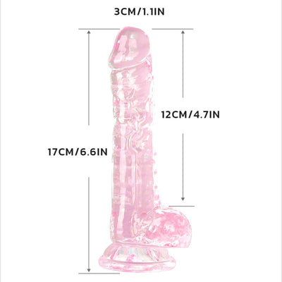 Dildo Realistic Soft Dildo Suction Cup Adult Sex Toys for Women Men
