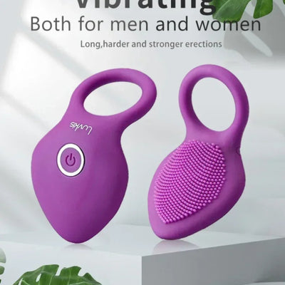 แหวนอวัยวะเพศชายแหวน Cock Vibrator Clitoris Stimulator G Spot DELAY Ejaculation เลียช่องคลอด Semen ล็อคแหวนของเล่นสําหรับคู่ 18 +